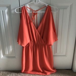Super cute backless ark&co cocktail dress